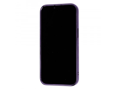 Glitter MagSafe Ultra Clear (Purple) � Ochrann� kryt (obal) s podporoou MagSafe pre Apple iPhone 12 Pro