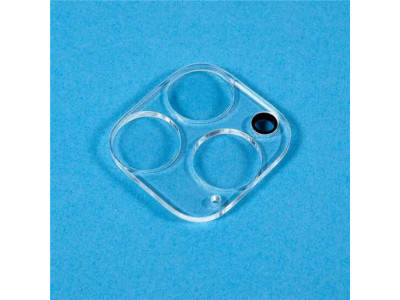 Camera Lens Protector (re) - 1x Ochrann sklo na zadn kameru s iernym krkom pre Apple iPhone 15 Pro Max
