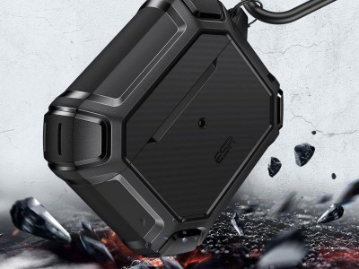 ESR Shock Armor � Ochrann� puzdro pre Apple AirPods 2021 (�ierne)