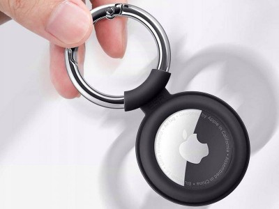 ESR Airtag Keychain  2x Siliknov kenka pre Apple AirTag (ierna a erven)