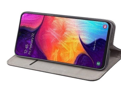 Fiber Folio Stand Black (�ierne) - Flip puzdro s ochranou kamery na Xiaomi Mi 11 Lite