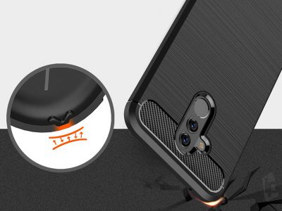 Fiber Armor Defender Black (ierny) - odoln ochrann kryt (obal) na Huawei Mate 20 Lite