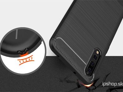Fiber Armor Defender Black (ierny) - odoln ochrann kryt (obal) na Huawei P20 Pro