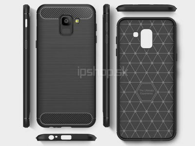 Fiber Armor Defender Navy Blue (tmavomodr�) - odoln� ochrann� kryt (obal) na Samsung Galaxy J6 J600