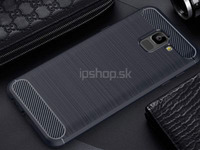 Fiber Armor Defender Navy Blue (tmavomodr�) - odoln� ochrann� kryt (obal) na Samsung Galaxy J6 J600