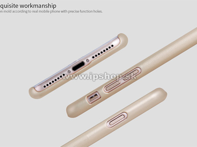 Apple iPhone 7 Plus (5.5") Exclusive SHIELD Gold - luxusn ochrann kryt (obal) zlat + flie na displej **VPREDAJ!!