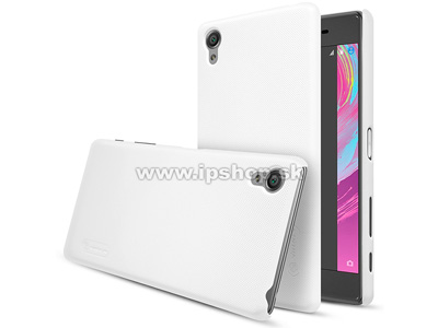 Exclusive SHIELD White - luxusn ochrann kryt (obal) pro Sony Xperia X bl  + flie na displej **VPREDAJ!!