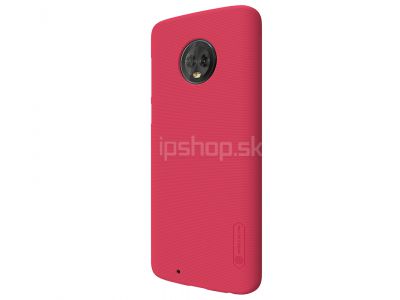 Exclusive SHIELD Red (erven) - luxusn ochrann kryt (obal) na Moto G6 + flia na displej
