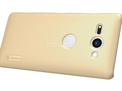 Exclusive SHIELD Gold (zlat) - luxusn ochrann kryt (obal) na Sony Xperia XZ2 Compact + flia na displej **AKCIA!!