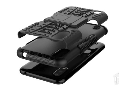 Spider Armor Case (ierny) - Odoln ochrann kryt (obal) na Samsung A015F Galaxy A01 **AKCIA!!