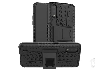 Spider Armor Case (čierny) - Odolný ochranný kryt (obal) na Samsung A015F Galaxy A01 **AKCIA!!