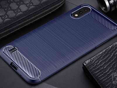 Fiber Armor Defender Blue (modr�) - Odoln� ochrann� kryt (obal) na Samsung A015F Galaxy A01 **AKCIA!!