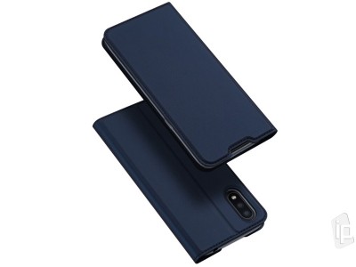 Luxusné Slim Fit puzdro (tmavomodré) pre Samsung A015F Galaxy A01