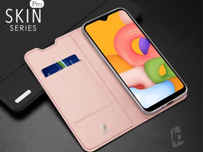Luxusn� Slim Fit puzdro (�ierne) pre Samsung A015F Galaxy A01