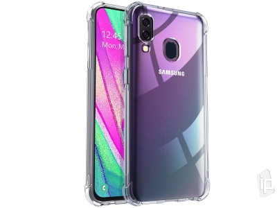 Shock Absorber Clear (ir) - Odoln kryt (obal) na Samsung Galaxy A20e