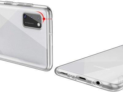 Ochrann� kryt (obal) TPU Ultra Clear (��ry) na Samsung Galaxy A41