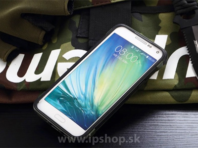 Camo Series Brown - odoln� outdoorov� ochrann� kryt (obal) hned� na Samsung Galaxy A7 **V�PREDAJ!!