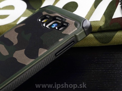 Camo Series Brown - odoln� outdoorov� ochrann� kryt (obal) hned� na Samsung Galaxy A7 **V�PREDAJ!!