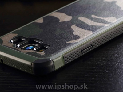 Camo Series Brown - odoln outdoorov ochrann kryt (obal) hned na Samsung Galaxy A7 **VPREDAJ!!