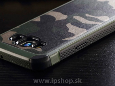 Camo Series Brown - odoln� outdoorov� ochrann� kryt (obal) hned� na Samsung Galaxy A7 **V�PREDAJ!!