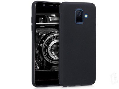 Ochrann kryt (obal) Slim TPU Black (ierny) na Samsung Galaxy A6 2018