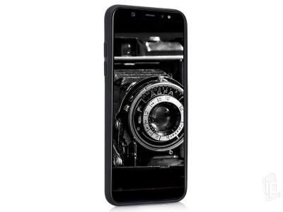 Ochrann kryt (obal) Slim TPU Black (ierny) na Samsung Galaxy A6 2018