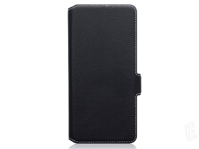 Peaenkov puzdro Slim Wallet pre Samsung Galaxy A80 - ierne