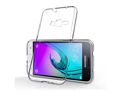 Ochrann� kryt (obal) TPU Ultra Slim Clear (��ry) na Samsung Galaxy J1 (2016) **V�PREDAJ!!