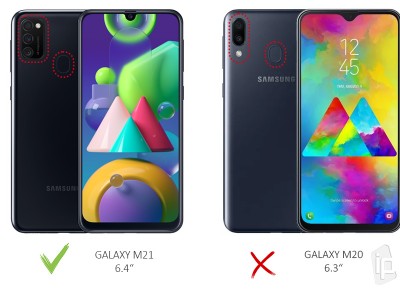 Mirror Standing Cover (�ierne) - Zrkadlov� puzdro pre Samsung Galaxy M21 / M30s