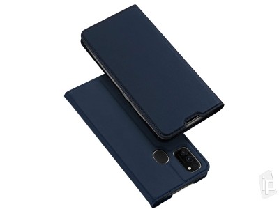 Luxusn Slim Fit puzdro (modr) pre Samsung Galaxy M21 / M30s