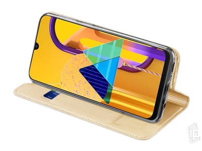Luxusn Slim Fit puzdro (zlat) pre Samsung Galaxy M21 / M30s