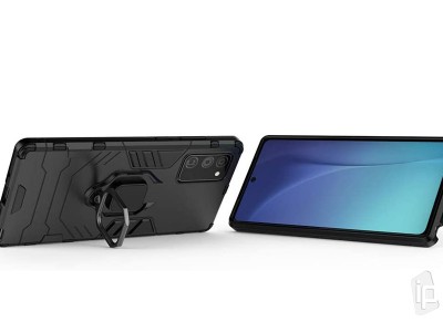 Fusion Ring Defender (�erven�) - Odoln� kryt (obal) na Samsung Galaxy Note 20