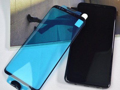 3D Curved Nano Flexi Glass (ern) - Nerozbitn flexi sklo na cel displej pro Samsung Galaxy Note 20 Ultra
