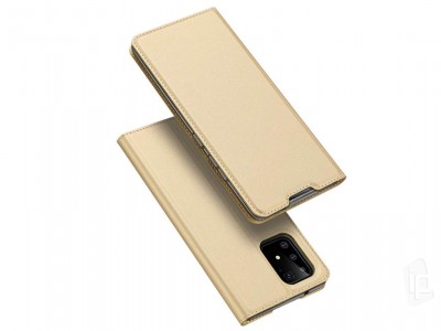 Luxusn Slim Fit puzdro (zlat) pre Samsung Galaxy S10 Lite