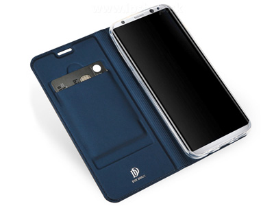 Luxusn Slim puzdro Navy Blue (modr) na Samsung Galaxy S8 Plus