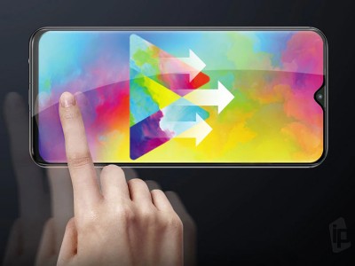 2.5D Glass - Tvrden� ochrann� sklo s pokryt�m cel�ho displeja pro Samsung Galaxy A31 (�ern�)