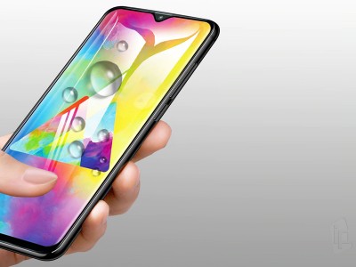 2.5D Glass - Tvrden� ochrann� sklo s pokryt�m cel�ho displeja pro Samsung Galaxy A31 (�ern�)