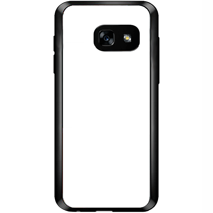 Kryt (obal) s potlaou (vlastnou fotkou) pre Samsung Galaxy A3 2017 s iernym gumenm okrajom