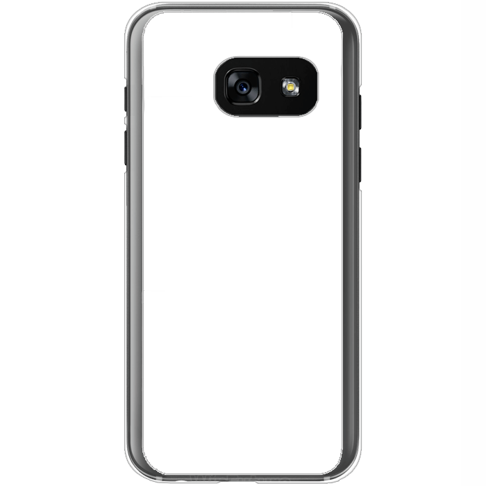 Kryt (obal) s potlaou (vlastnou fotkou) s priesvitnm okrajom pre Samsung Galaxy A3 (2017)