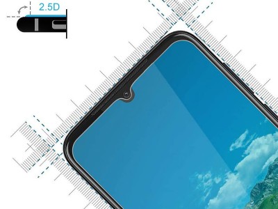 Tempered Glass Clear (��re) - 2x Tvrden� sklo na displej pre Samsung Galaxy A10 **AKCIA!!