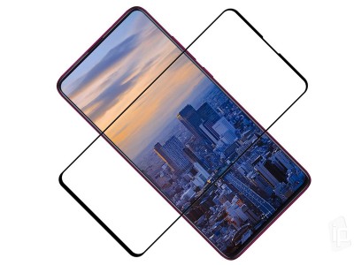 2.5D Glass - Tvrden ochrann sklo s pokrytm celho displeja pre Xiaomi Mi 9T (ierne)