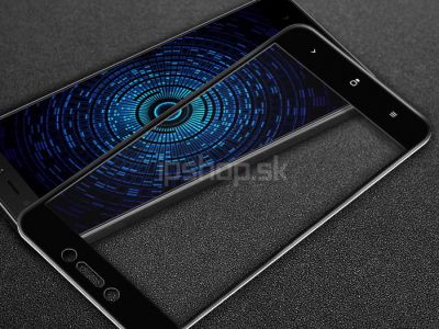 3D Edge To Edge Glass - Temperovan� tvrden� ochrann� sklo na cel� displej pre Xiaomi Redmi 5A - �ierne **V�PREDAJ!!