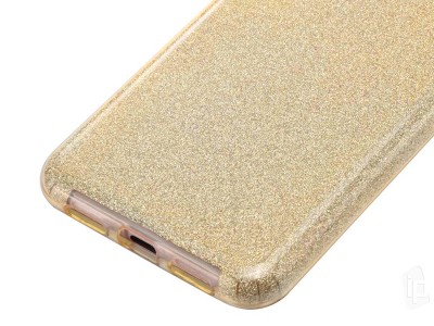 TPU Glitter Case (zlat) - Ochrann glitrovan kryt (obal) pre Huawei P30 Pro