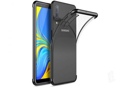 Glitter Series Black (ierny) - Ochrann kryt (obal) na Samsung Galaxy A7 2018 **VPREDAJ!!