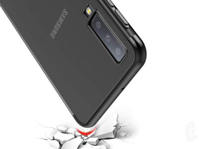 Glitter Series Black (ierny) - Ochrann kryt (obal) na Samsung Galaxy A7 2018 **VPREDAJ!!