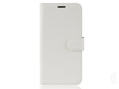 Elegance Stand Wallet White (bl) - Penenkov pouzdro na Doogee X70 **VPREDAJ!!