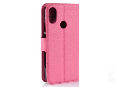 Elegance Stand Wallet Pink (ruov) - Peaenkov puzdro na Doogee X70