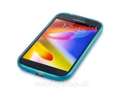 Ochrann kryt (obal) TPU na Samsung Galaxy Grand / Grand Duos modr **VPREDAJ!!