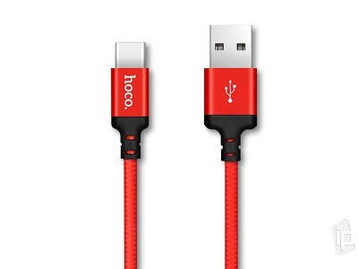 HOCO X14 USB-C 2A (erven) - Nabjac data kbel (1m)