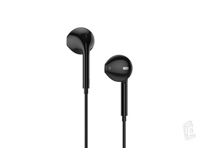 Hoco M55 Wired Headphones (3,5mm)  Drtov slchadl (ierne)